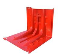 Kit de panneaux anti-inondation en forme de L IEHFDCA - Protection durable contre les inondations en plastique ABS for la maison, le garage et le sous-sol(3pcs)