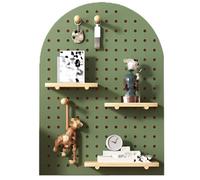 Kit de panneaux perforés muraux pour l'organisation du garage, solution de rangement et d'affichage peu encombrante