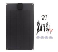 Kit De Panneaux Solaires 25w 5v 18v, Double Sortie, Taux De Conversion éLevé, Panneau De Chargeur De Batterie Solaire éTanche Pour Voiture, Bateau, Remorque, Camping-Car