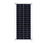 Kit de panneaux solaires complet double sortie USB cellules contrôleur carte solaire poly chargeur batterie extérieur Une énergie Efficace Fiable(With 60A Controller)