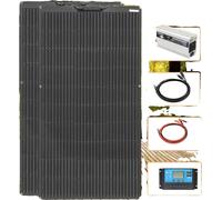 Kit de panneaux solaires flexibles, 100W/200W/300W/400W/500W/1000W, Léger et durable, 220V 200W