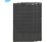 Kit de panneaux solaires flexibles, 100W/200W/300W/400W/500W/1000W, Léger et durable, 3 pièces 100 W