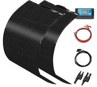 Kit de panneaux solaires flexibles, 100W/200W/300W/400W/500W/1000W, Léger et durable, Kit solaire 200W