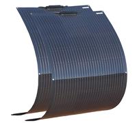 Kit de panneaux solaires flexibles, 2 panneaux de 150W chacun, haute efficacité, design étanche , 300 Watt 2 pièces 150 Watt