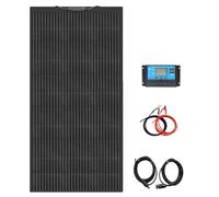 Kit de panneaux solaires flexibles, haute efficacité, étanche IP67, 12V 120W kit solaire