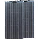 Kit de panneaux solaires flexibles, options de 100W et 200W, haute efficacité de charge, résistant aux intempéries , panneau solaire 200W