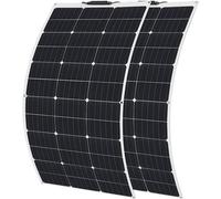 Kit de panneaux solaires flexibles, Technologie PERC haute performance, Design léger et portable, 200W solaire