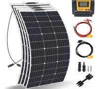 Kit de panneaux solaires flexibles, Technologie PERC haute performance, Design léger et portable, Kit solaire 400W