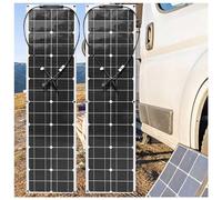 Kit de panneaux solaires monocristallins 400 W - Chargeur hors réseau pliable pour camping-car, tente, bateau, cabine et camping marin