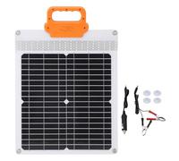 Kit de panneaux solaires portables 20W, chargeur monocristallin pliable avec poignée pour Camping en plein air voyage alimentation d'urgence