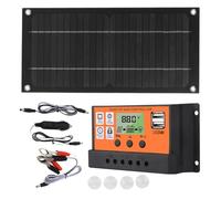 Kit de panneaux solaires pour hangar, kit de panneaux solaires de camping, Kit de batterie de panneau solaire pour véhicule, Kit de panneau solaire multifonctionnel 600W 100A 18V RV avec contrôleur, K