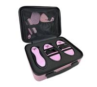 Kit de pansage équitation York Olivia Rose 34x18x24 cm