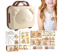 Kit de Papeterie | Kit de Stylos et de Carnet Capybara | Trousse de Papeterie Esthétique,Pour, Adolescents, Garçons, Filles et Élèves de la Maternelle, l'École et la