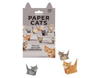 Kit de papier origami DIY pour travaux manuels 3D - Œuvres d'art en papier créatives pour débutants - Décoration à la maison