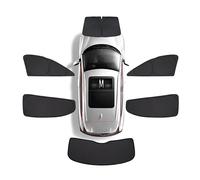 Kit de Pare-Brise de Voiture, pour Jeep Wrangler Robin Hood 4-Door 2019+ Pliable Pare Soleil Voiture Protection UV Protege Pare Brise Accessoires,F