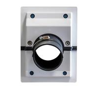 Kit de Passe-Mur et Couverture de Gaine pour HVAC, Cache-Conduits pour Split, Accessoires Tuyauterie Climatisation pour Gestionnaires Immobiliers Techniciens Rénovateurs Systèmes Multi-Splits