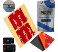 Kit de pastilles adhésives de rechange, 2 pièces, compatibles avec Saphe Drive Pro et Mini avertisseur, adhésif double face spécial pour intérieur de voiture