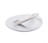 Kit de patchs avec anneau en D, lot de 4 patchs en PVC, points d'arrimage robustes pour kayak, canoë kayak, équipement de cordes de chargement sécurisé (blanc)
