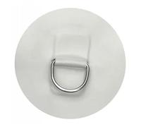 Kit de patchs d'anneaux en D robustes en PVC, 3 pièces, matériau Hypalon 110mm blanc for bateaux gonflables