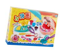 Kit de Pâte à Modeler Dentiste pour Garçon Fille, Jeu Créatif Éducatif | Plasticine Non Collante, Activités Manuelles sans Écran, pour Parents et Enseignants, Modèles de Dents