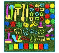 Kit De Pâte À Modeler Pour Enfants, Accessoires De Bricolage, Jeu De Pâte À Modeler, Dinosaure En Plasticine, Modèle Numérique, Argile Molle, Ensemble De Coupe, Jouet, Cadeau - Enfants Jouets M