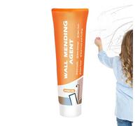 Kit de pâte de réparation murale, kit de réparation de trous de mastic mural,Kit de réparation de mur de mastic 250 g - Le mastic de réparation des murs comprend un grattoir droit, une buse pointue et