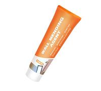 Kit de pâte de réparation murale, kit de réparation de trous pour mastic mural, kit d'agents de réparation de murs secs de 250 g - grattoir droit, pointue, set de pâte rie