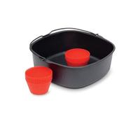 Kit de patisserie et moules a muffins en silicone pour Airfryer XL HD9945/01