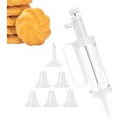 Kit de pâtisserie - Seringue de décoration de dessert 19 x 7,5 cm, injecteur de remplissage de cupcakes, injecteur de glaçage de cupcakes avec douilles de glaçage | Outils de glaçage de gâteau, outil
