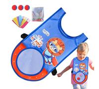 Kit de pêche de balle de nation - Balles en peluche - Pour - Avec gilet adhésif - Pour l'école, la cour, l'extérieur