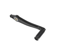 Kit de pédale de frein/dérailleur réglable CNC à double roulement avec repose-pieds pour moto, compatible avec les commandes reculées. Levier de Vitesses de Moto Selecteur de Vitesse Pl(Right - Black)