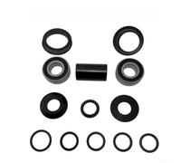 Kit de pédalier de vélo, axe de 19 mm, roulements scellés, alliage d'aluminium, pour norme américaine, assemblage complet pour vélo de route VTT