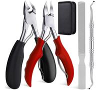 Kit de pédicure avec outil pour ongle incarné 4 pièces Le noir