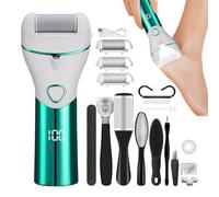 Kit De Pédicure Électrique, Callosités De Pied | Outils De Pédicure Pour Enlever La Peau Morte De La Purification Des Pieds | Outil Pour Supprimer Les Callosités Des Pieds Avec 3 Têtes