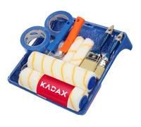 Kit de peintre complet - KADAX - Rouleau de peinture - 13 pièces - 100 mm et 250 mm - Couleur bleu