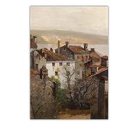 Kit de peinture 5D Adolf Kaufmann - Printemps en Istrie - Peintures à pois - Pour décoration murale - 40,6 x 50,8 cm