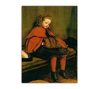 Kit de peinture 5D John Everett Millais My Second Sermon Full Drill Dots Peintures Art Artisanat pour la maison Décoration murale 50,8 x 61 cm