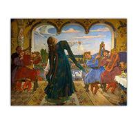 Kit de peinture 5D pour adultes et enfants Viktor Vasnetsov - Princesse grenouille - 40,6 x 50,8 cm