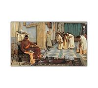 Kit de peinture 5D pour adultes et enfants William Waterhouse, les favoris de l'empereur Honorius, peinture à faire soi-même, 40,6 x 50,8 cm