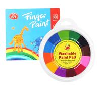 Kit de Peinture à Doigt pour Les Enfants, 13 Couleurs Kit de Peinture à Doigt drôle Lavable avec Boue et d'image d'image Bricolage et Fournitures 'Art pour Les Enfants Graffiti