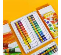 Kit De Peinture À L'Aquarelle 24 Couleurs, Portable, Pour Enfants Débutants, Fournitures De Papier Aquarelle