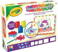 Kit de peinture a l'éponge - CRAYOLA - Des 5 ans