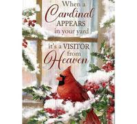 Kit de peinture à strass 5D à faire soi-même - Décoration murale - Broderie complète sur toile avec strass pour adultes et débutants - 30 x 40 cm (cardinaux)