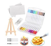 Kit de peinture à texture avec mousse - Ensemble de dessin et de coloration avec effet pop-corn moelleux | Ensemble d'activités parent et enfant pour filles et garçons créatifs éducatifs