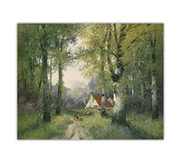 Kit de peinture Adolf Kaufmann, Printemps, bricolage, 5D, points de perçage, peinture, art, décoration murale, 40,6 x 50,8 cm