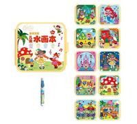 Kit de peinture aquarelle | Fournitures éducatives portables avec marqueurs, ensemble d'aquarelle de voyage, pour garçons, filles, débutants, artistes, artisanat, maison, salle de classe, anniversaire