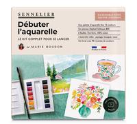Kit de peinture aquarelle Sennelier - Marie Boudon : Débuter l'aquarelle