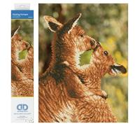 Kit de peinture au diamant, Kissing Kangas