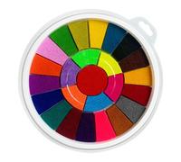 Kit De Peinture Au Doigt - Couleurs Lavables pour, Ensemble D'encres sans Danger pour Les | Jouets De Dessin Éducatifs, Livre De Peinture d'apprentissage Précoce, Kit De Peinture Au Do