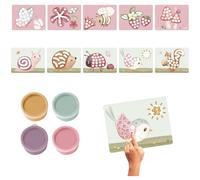 Kit de peinture au doigt fairy garden